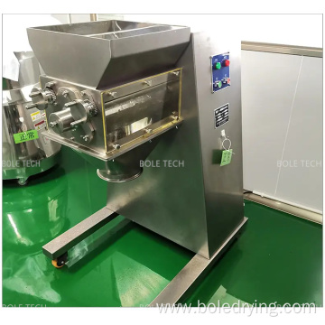 Solid beverages oscillating granulator for food industry